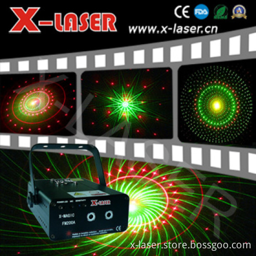 Laser Christmas Lights/Laser Projector Christmas/Red&Green 8 Patterns Laser Light